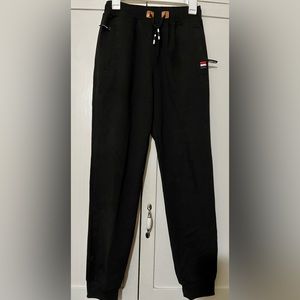 Black joggers